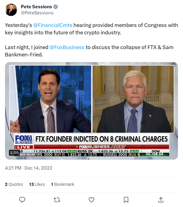 Screenshot of Archived Tweet