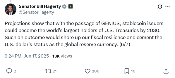 Screenshot of Archived Tweet