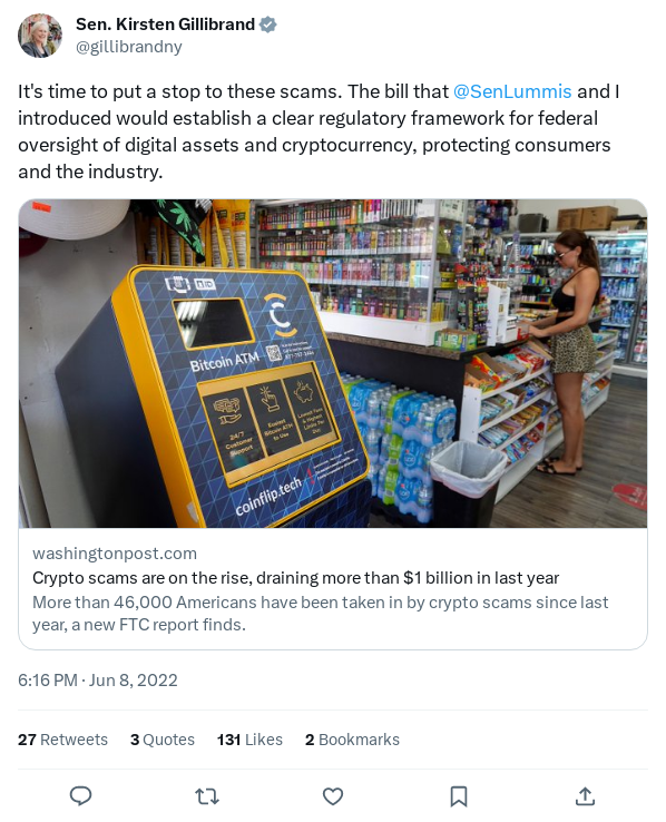 Screenshot of Archived Tweet