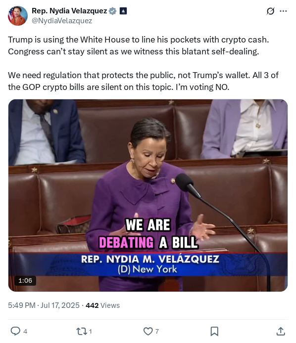 Screenshot of Archived Tweet