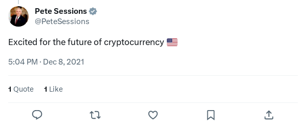 Screenshot of Archived Tweet