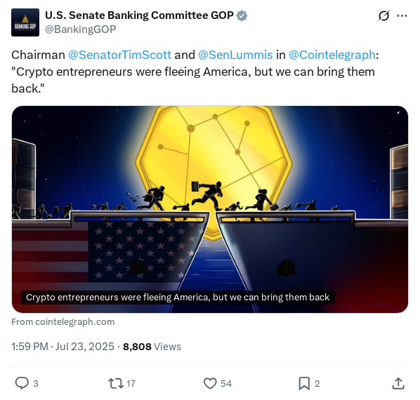 Screenshot of Archived Tweet