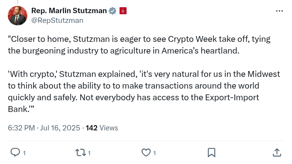 Screenshot of Archived Tweet
