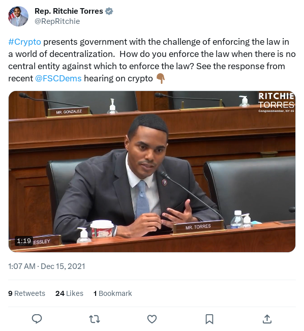 Screenshot of Archived Tweet