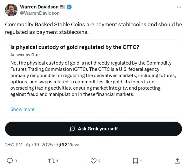 Screenshot of Archived Tweet