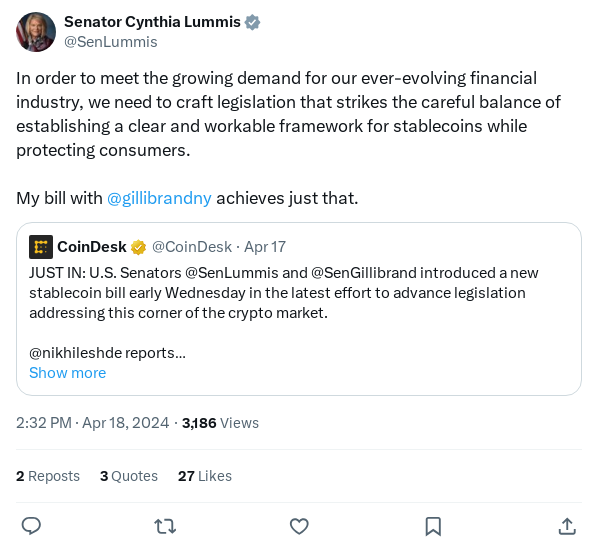 Screenshot of Archived Tweet