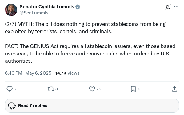 Screenshot of Archived Tweet