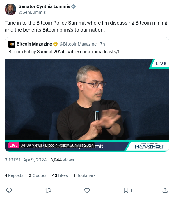 Screenshot of Archived Tweet