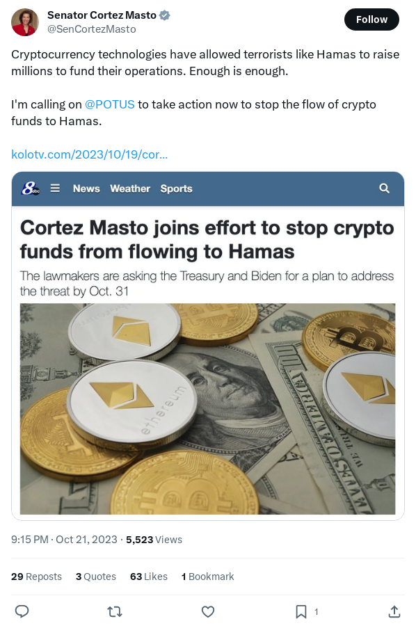 Screenshot of Archived Tweet