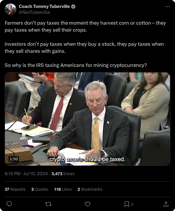 Screenshot of Archived Tweet