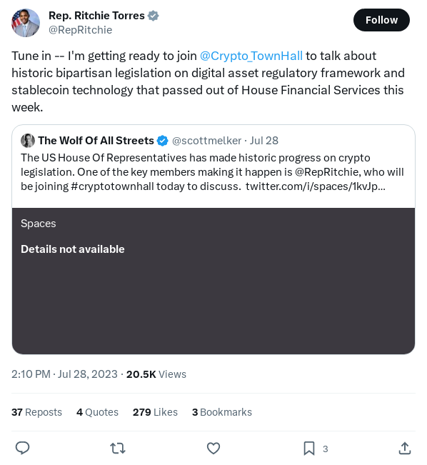 Screenshot of Archived Tweet