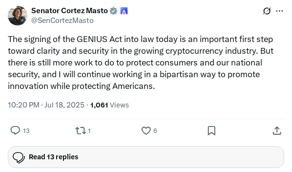 Screenshot of Archived Tweet