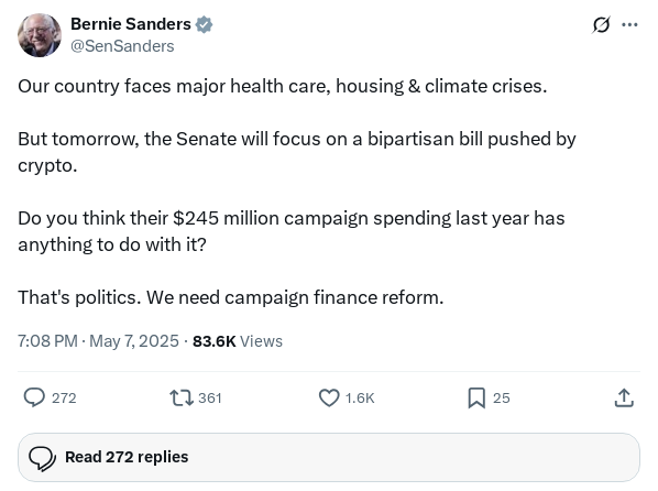 Screenshot of Archived Tweet