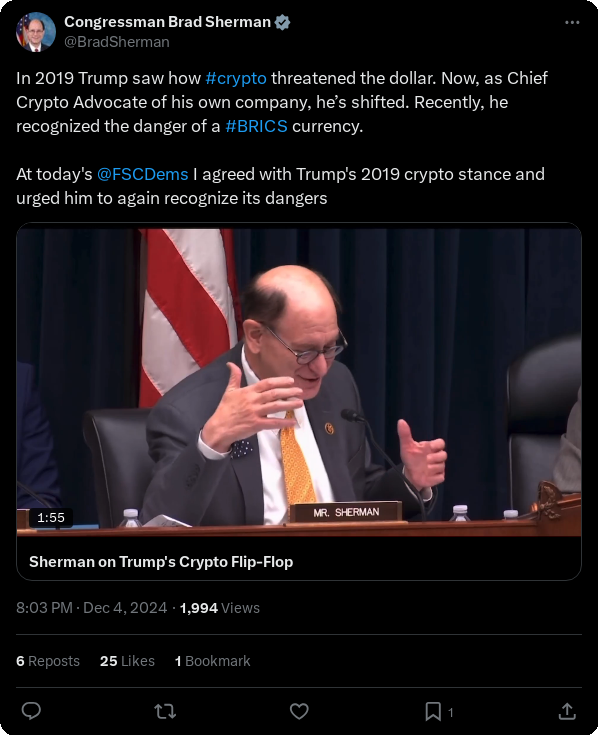 Screenshot of Archived Tweet