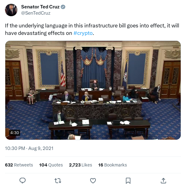 Screenshot of Archived Tweet