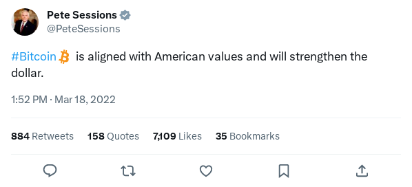 Screenshot of Archived Tweet