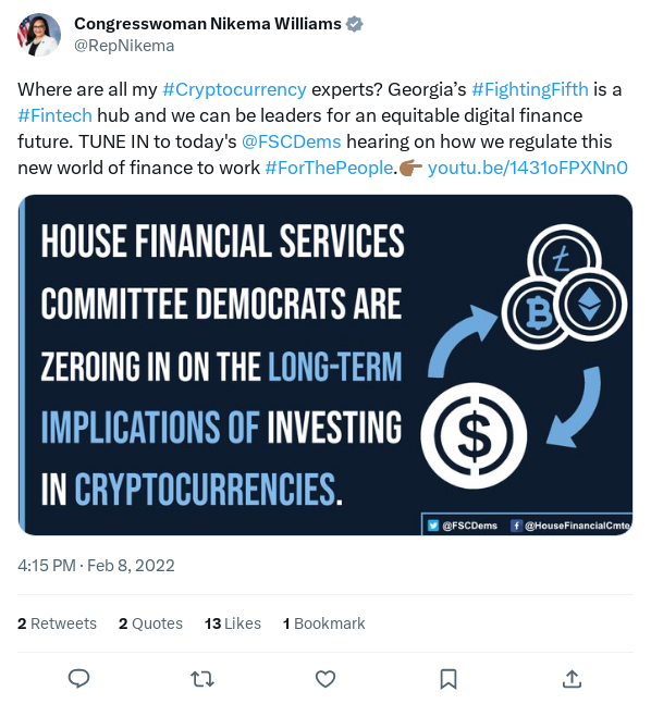 Screenshot of Archived Tweet