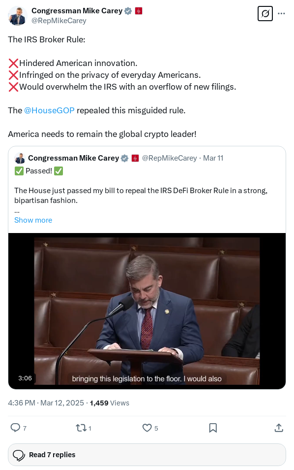 Screenshot of Archived Tweet