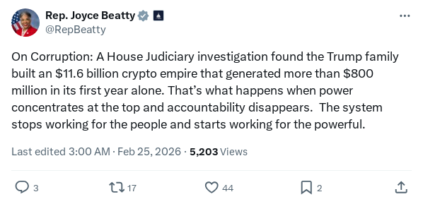 Screenshot of Archived Tweet