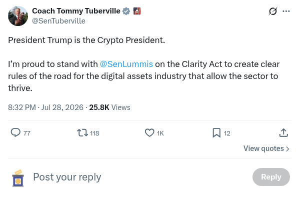Screenshot of Archived Tweet