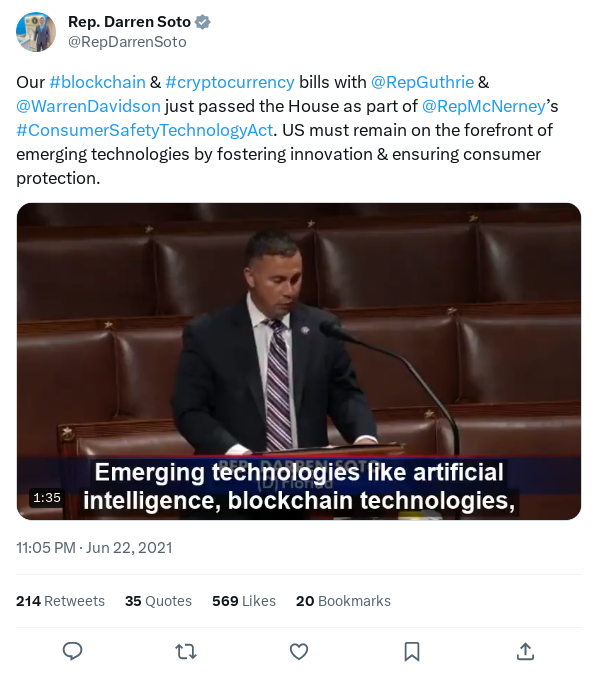 Screenshot of Archived Tweet