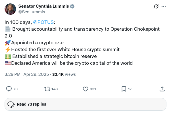 Screenshot of Archived Tweet