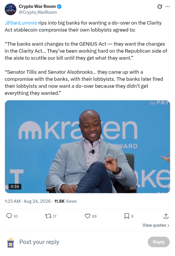 Screenshot of Archived Tweet