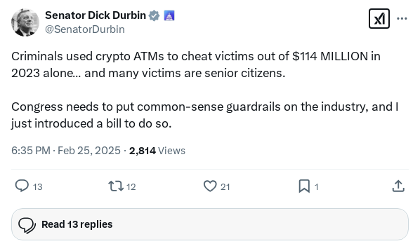 Screenshot of Archived Tweet