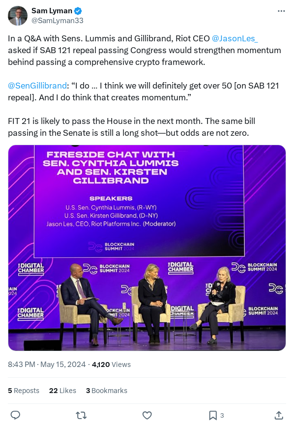 Screenshot of Archived Tweet