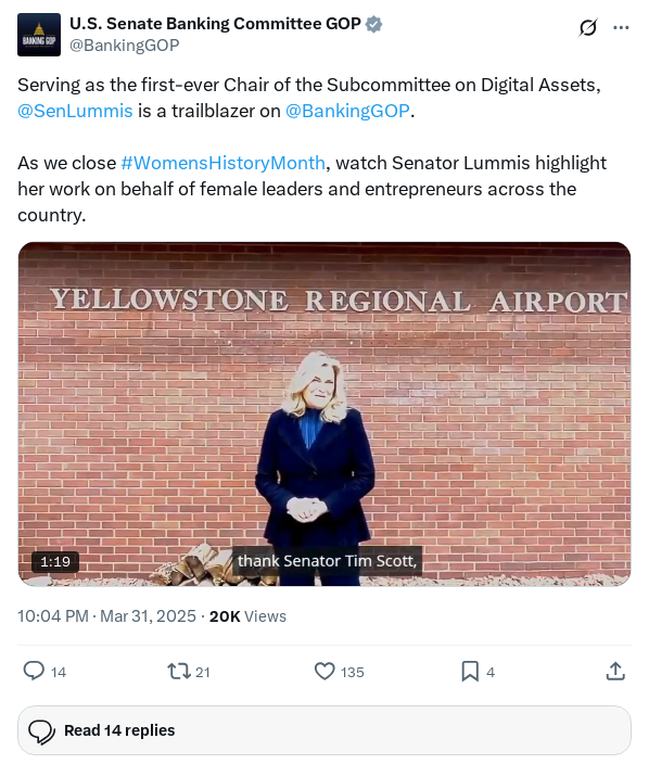 Screenshot of Archived Tweet