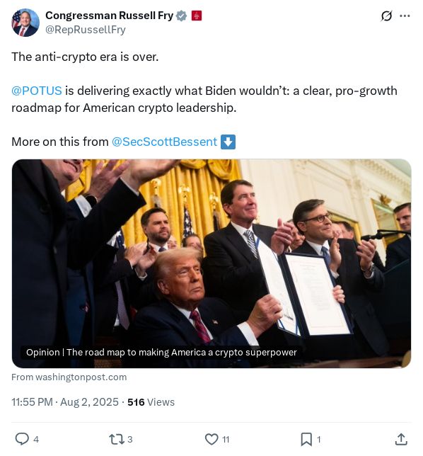 Screenshot of Archived Tweet