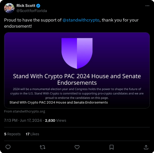 Screenshot of Archived Tweet