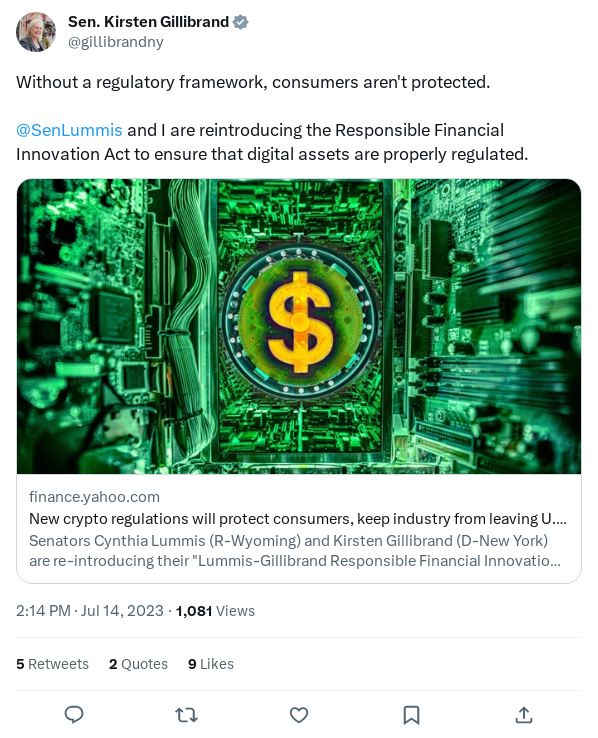 Screenshot of Archived Tweet