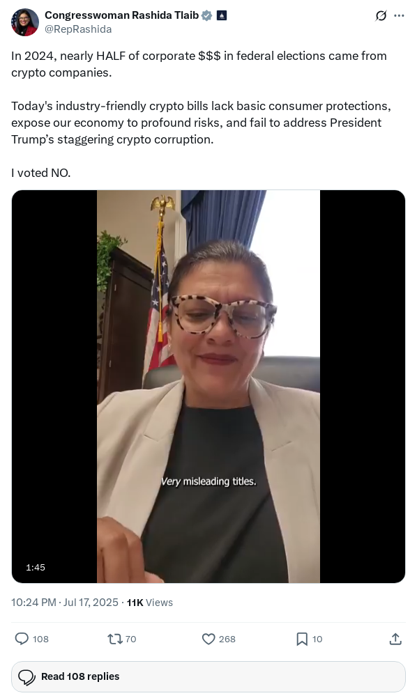 Screenshot of Archived Tweet