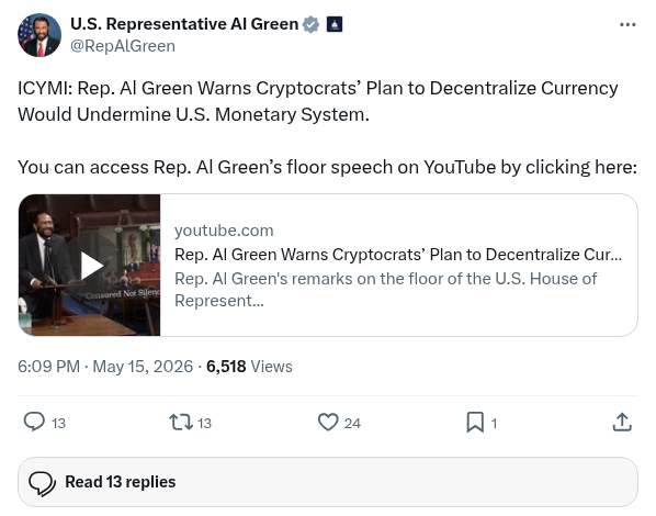 Screenshot of Archived Tweet
