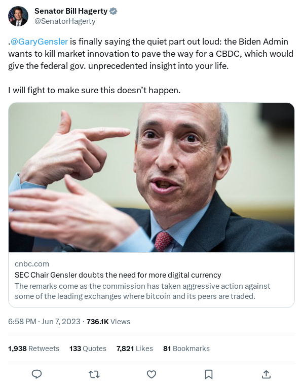 Screenshot of Archived Tweet