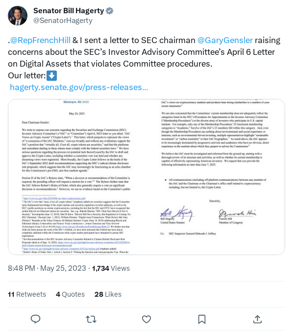 Screenshot of Archived Tweet