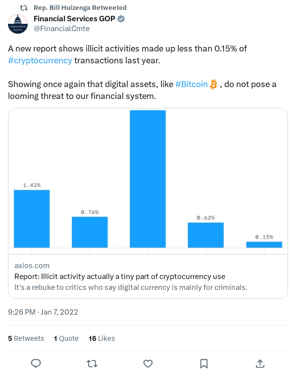 Screenshot of Archived Tweet