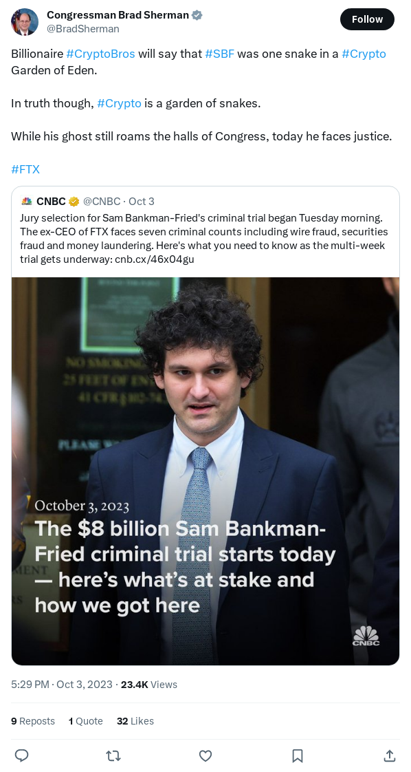 Screenshot of Archived Tweet