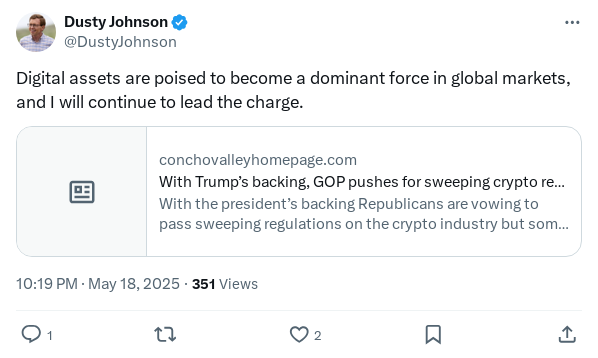 Screenshot of Archived Tweet