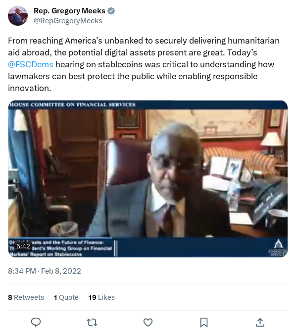Screenshot of Archived Tweet