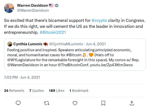 Screenshot of Archived Tweet