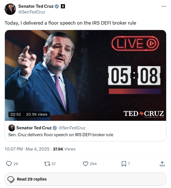 Screenshot of Archived Tweet