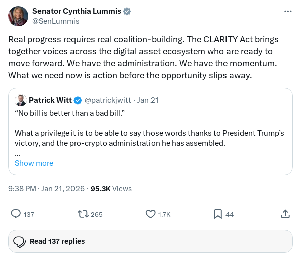 Screenshot of Archived Tweet