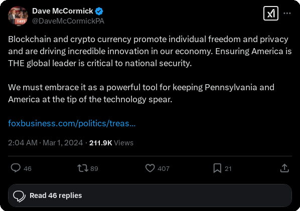 Screenshot of Archived Tweet