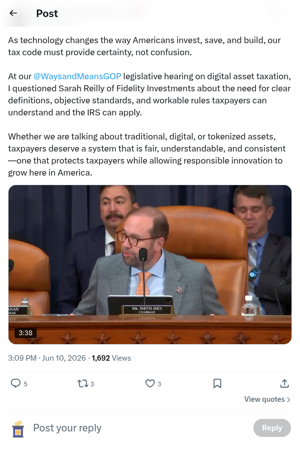 Screenshot of Archived Tweet