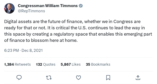 Screenshot of Archived Tweet