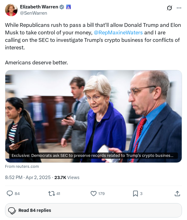 Screenshot of Archived Tweet