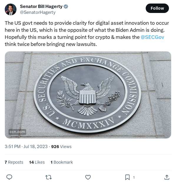 Screenshot of Archived Tweet