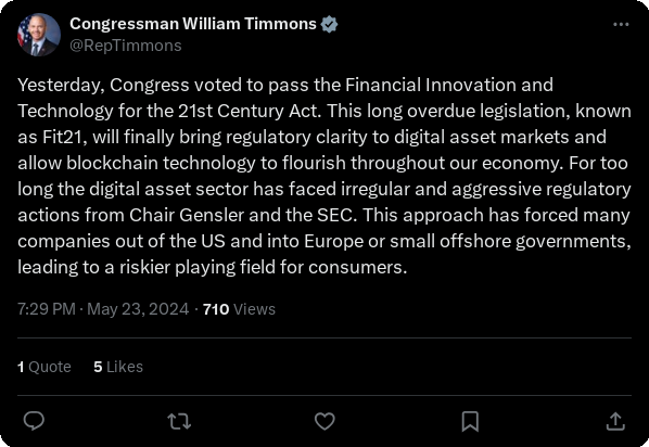 Screenshot of Archived Tweet